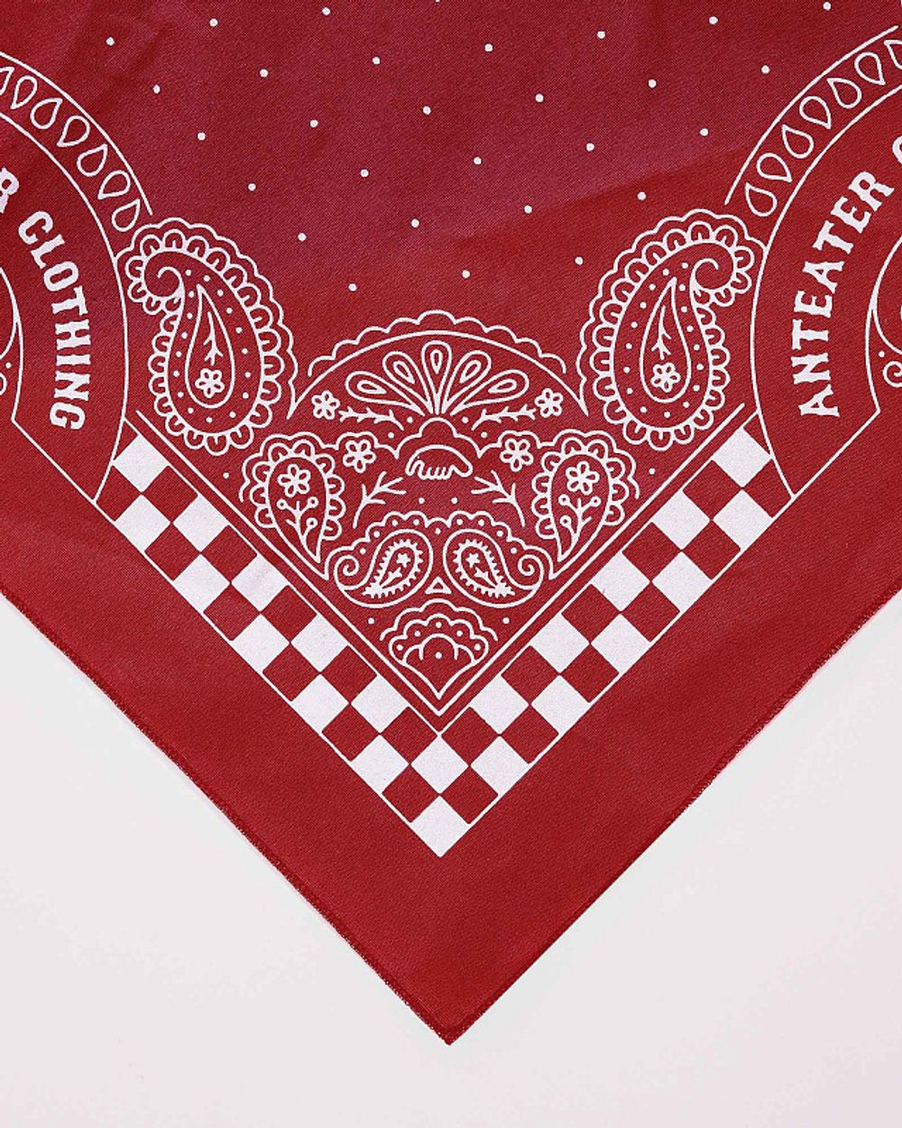 Бандана Anteater  Chess красная