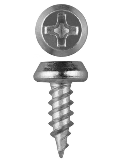 ЗУБР КЛМ-Ц, 11 х 3.5 мм, цинк, конусная головка, 1200 шт, саморез для листового металла (4-300121-35-11)