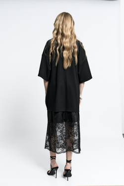 Юбка с кружевом "Вена"