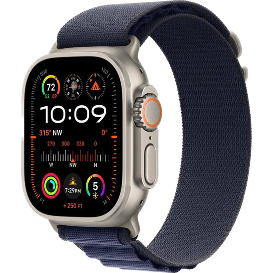 Умные часы Apple Watch Ultra 2 49 мм Natural Titanium Alpine Loop Navy