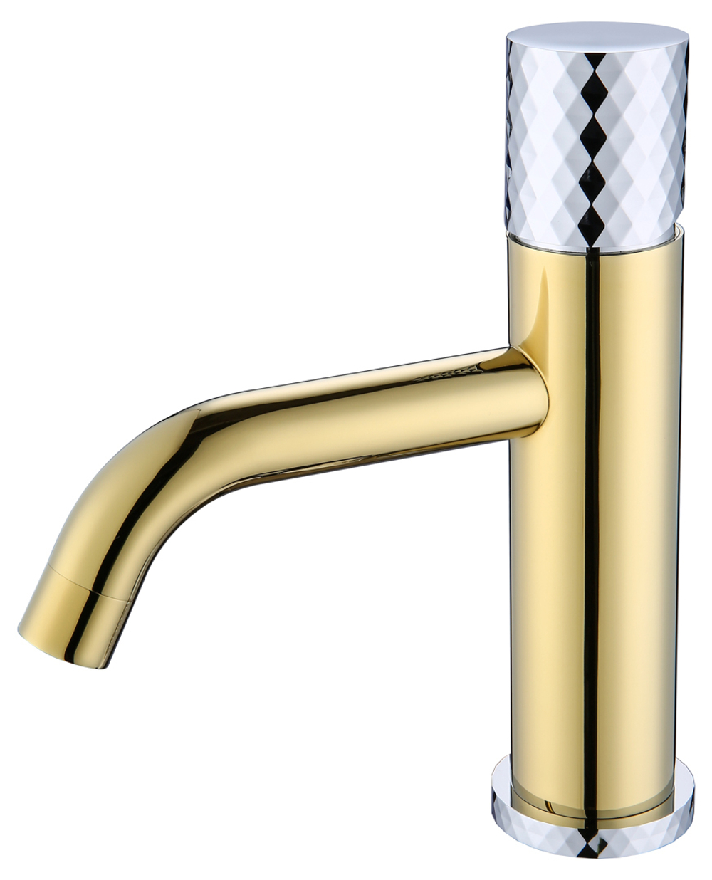 Boheme Смеситель STICK для умыв. низ. GOLD DIAMOND CHROME_Комплект