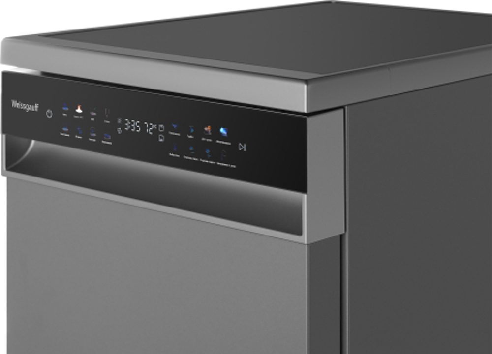 Посудомоечная машина Weissgauff DW 4539 Inverter Touch AutoOpen Inox (узкая)432175