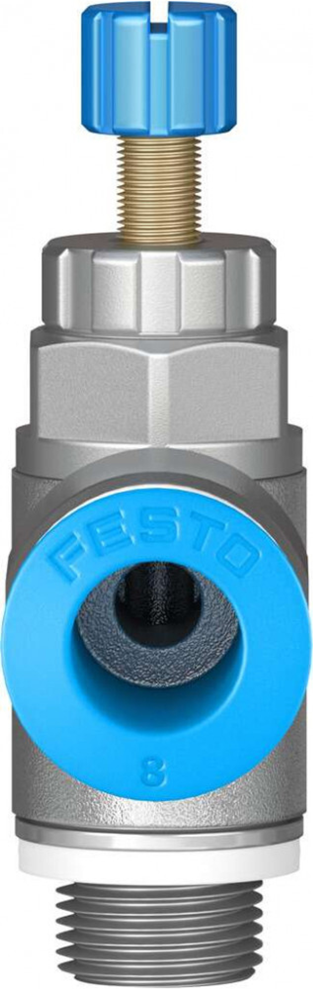 Дроссель с обратным клапаном Festo GRLA-1/8-QS-8-RS-D