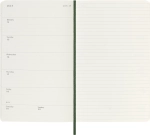 Еженедельник на 2025 год Moleskine Classic Soft (DSK1512WN3) 13х21см мягкая обложка зеленый