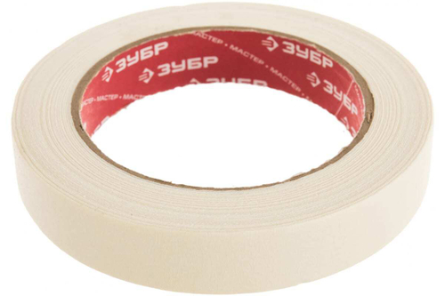 Лента Зубр ЭКСПЕРТ малярная креповая, 19ммх50м 12115-19