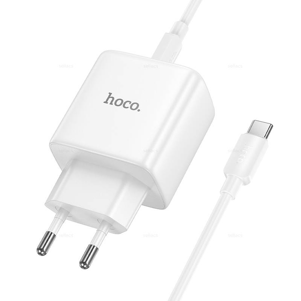 Hoco N83 Profit зарядное устройство с одним портом PD40W набор (Type-C на Type-C) (Краснодар склад)