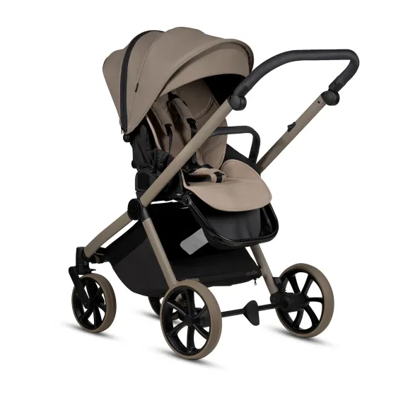 Коляска 3 в 1 Tutis Mio 3+ Essential Deep Taupe