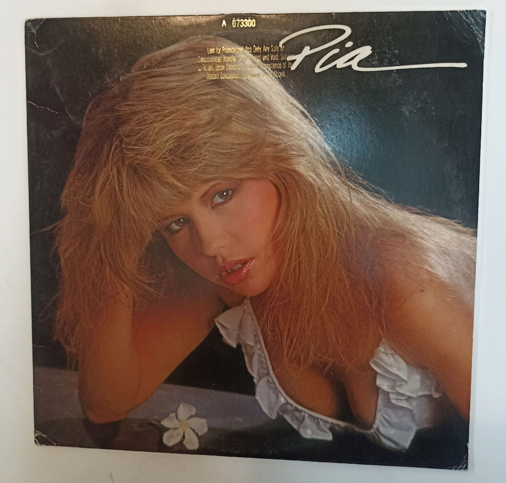 Винтажная виниловая пластинка LP Pia Zadora Pia (USA 1982 Promo)
