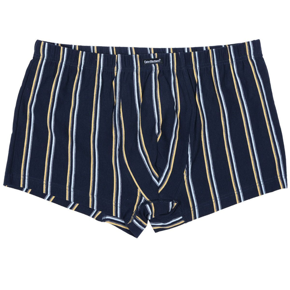 Удобные мужские трусы-боксеры на комфортном эластичном поясе (Размер: XL) (Цвет: темно-синий)