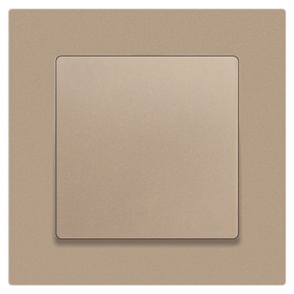 Переключатель перекрестный Intro Accent 6-108-04 10А-250В IP20 СУ AL/CU шампань | Intro