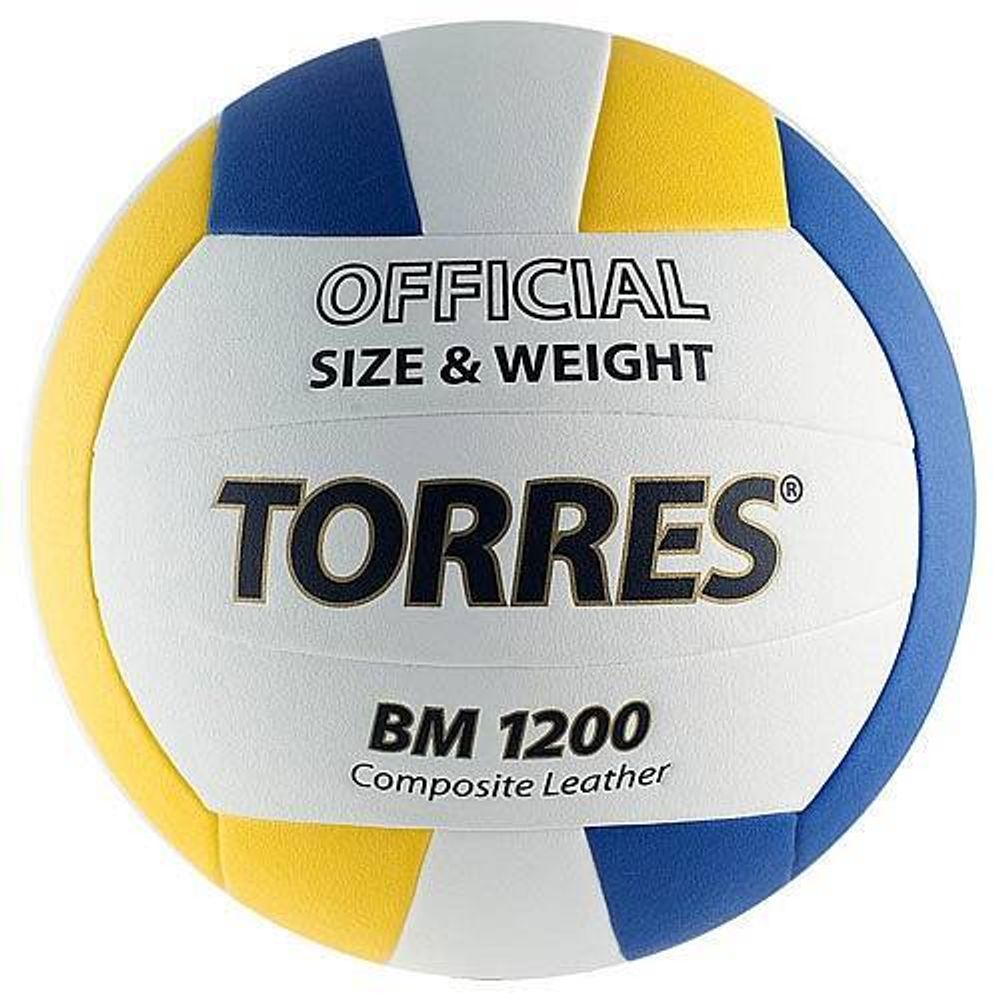 Мяч волейбольный TORRES BM1200 V42035, р.5