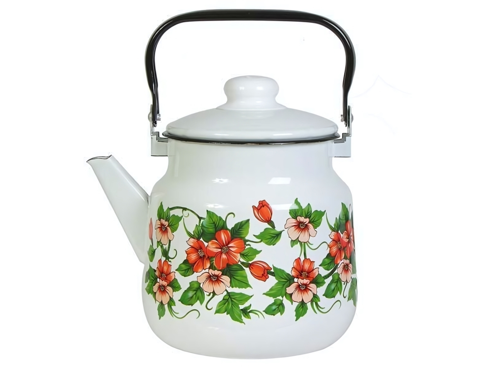 Чайник 3,5л с рисунком, в ассортименте