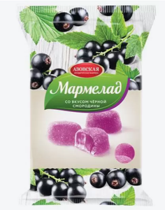 МАРМЕЛАД АКФ ЧЕРНАЯ СМОРОДИНА 300ГР