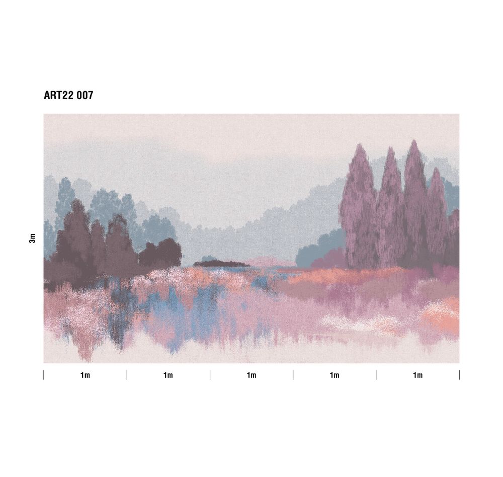 Пейзаж 2 Амурский лес панно