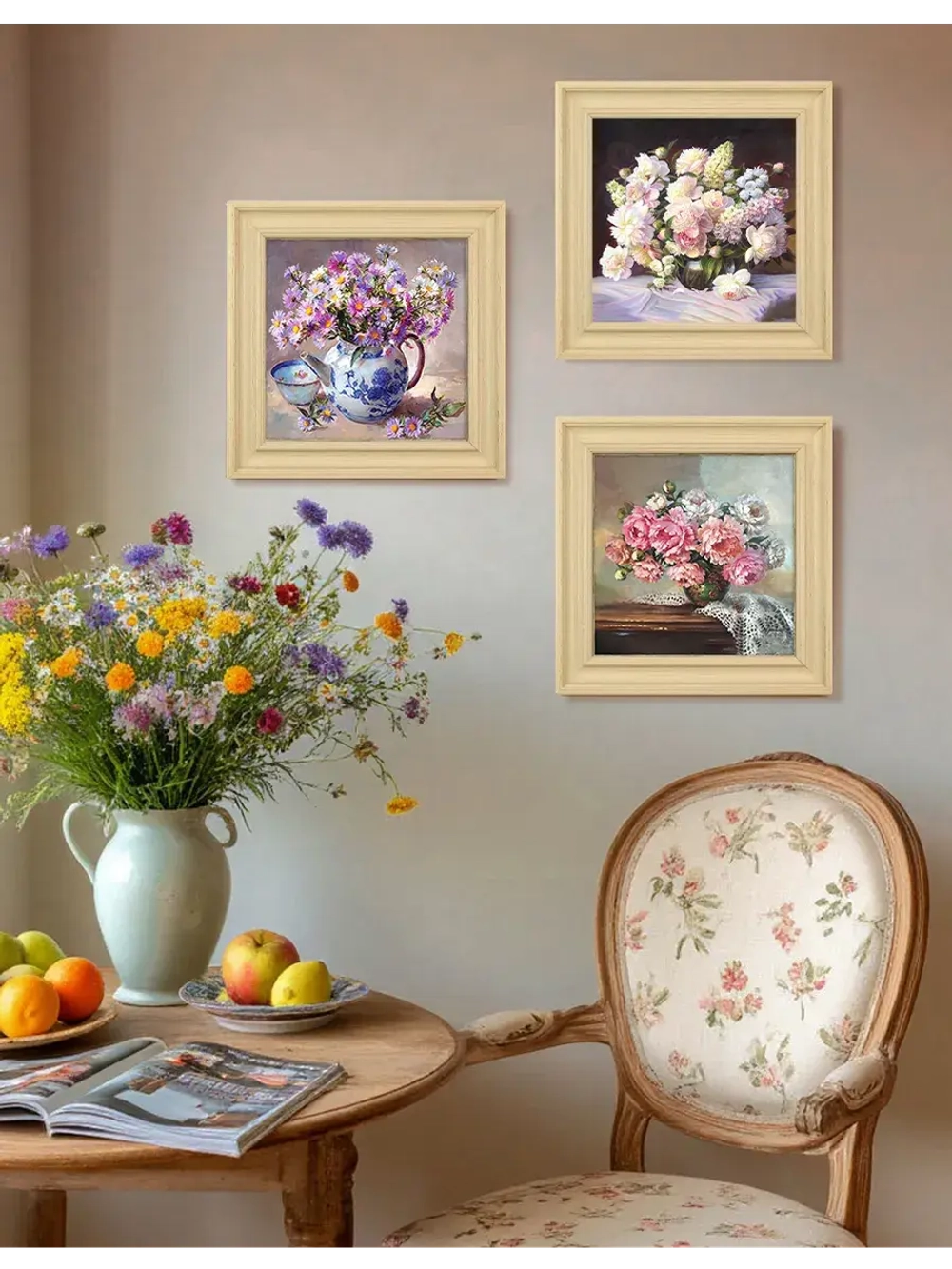 Картина на стену интерьерная на холсте 26*26 см