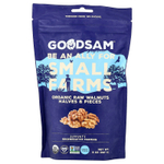 GoodSam, органические необработанные грецкие орехи, половинки и кусочки, 227 г (8 унций)