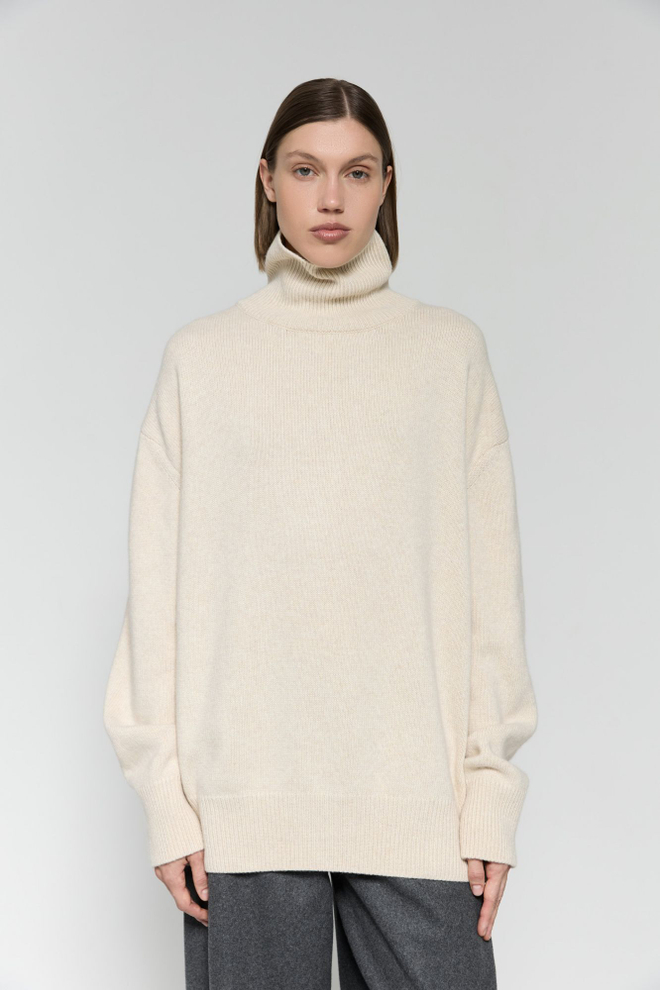 Свитер из смесового кашемира