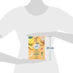 Сухая каша Фрутоняня безмолочная пшённо-рисовая с кусочками манго, для варки, 200 г