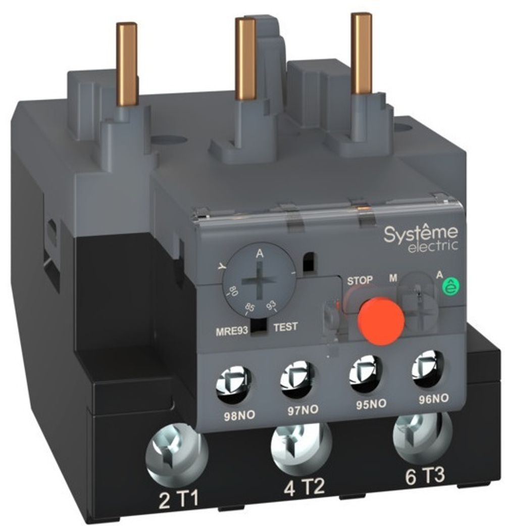 Тепловое реле перегрузки Systeme Electric MRE9380