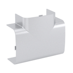 Тройник 90х50 мм, цвет серый металлик