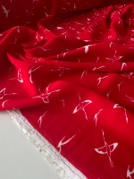 Ткань для рукоделия штапель для шитья 2 м плательная вискоза