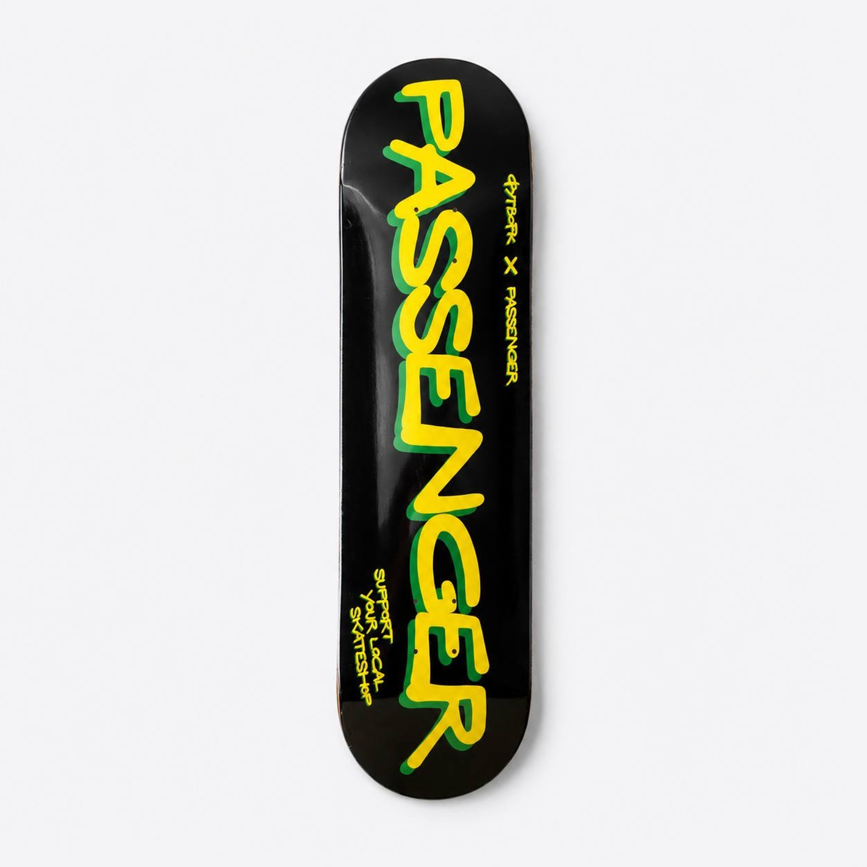 Дека Футворк х Пассажир Shop Deck (black/yellow) артикул: - купить в магазине Дайс