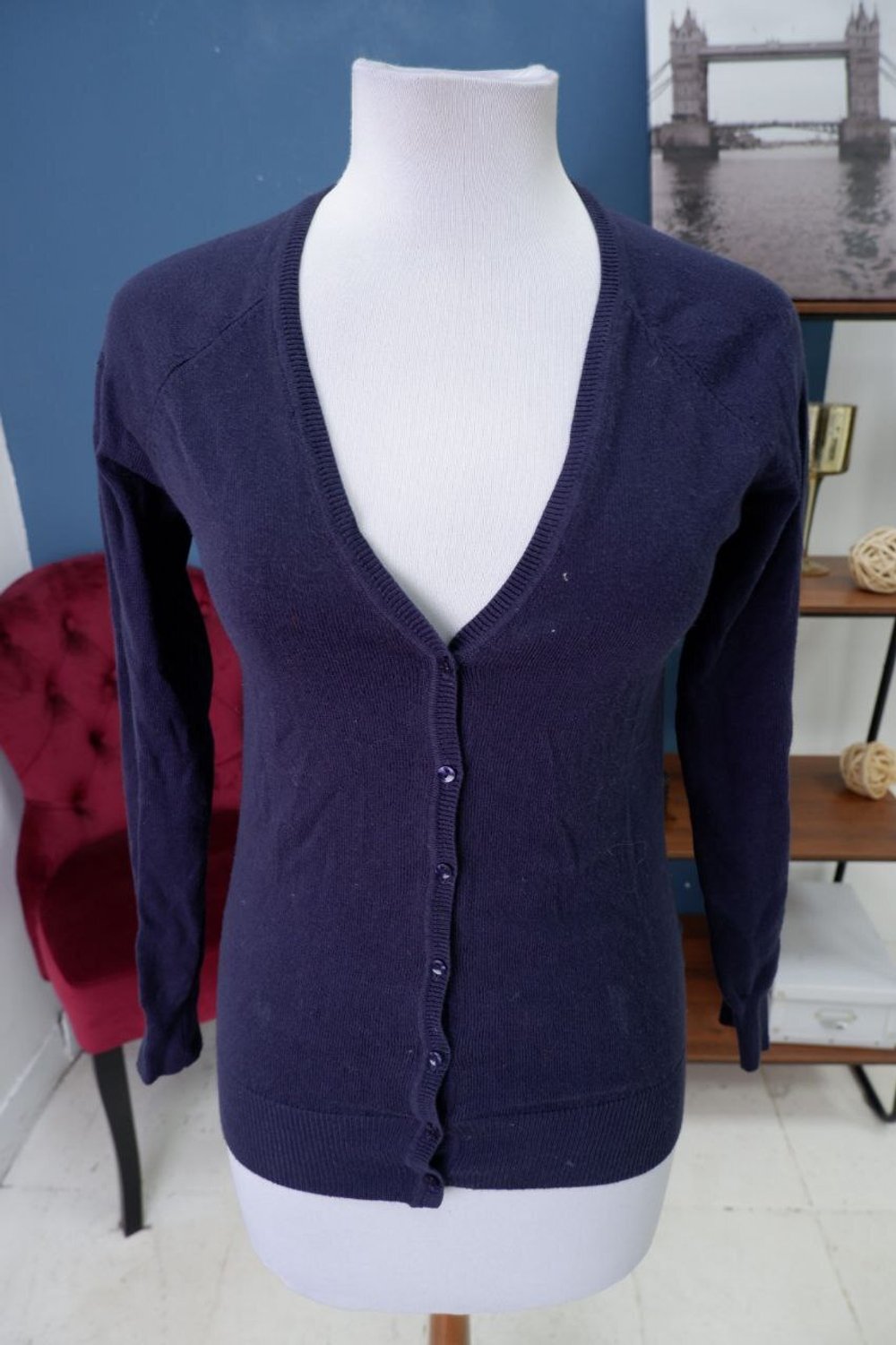 Кардиган Zara на пуговицах 46 размер