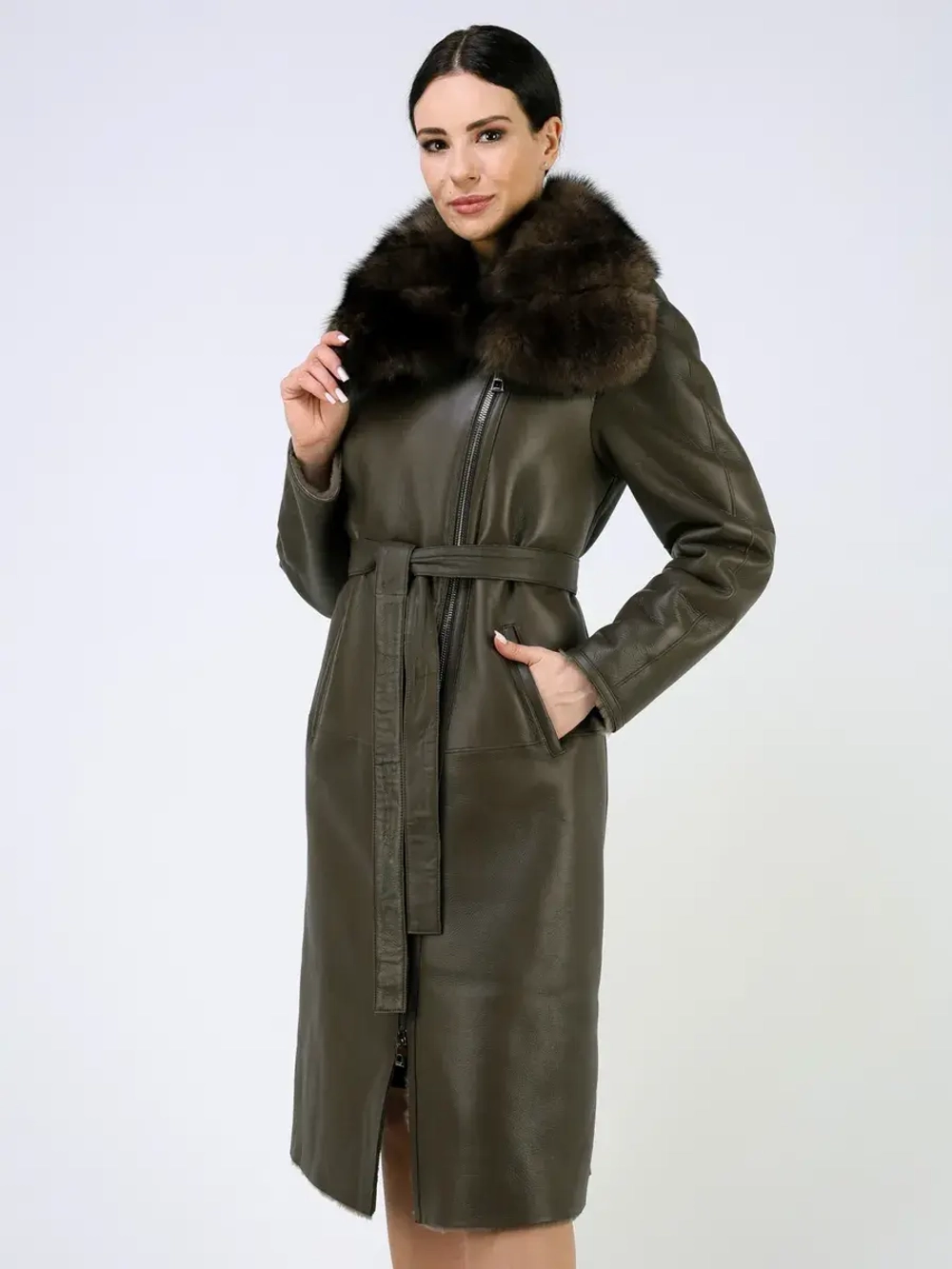 Дубленка зимняя натуральная