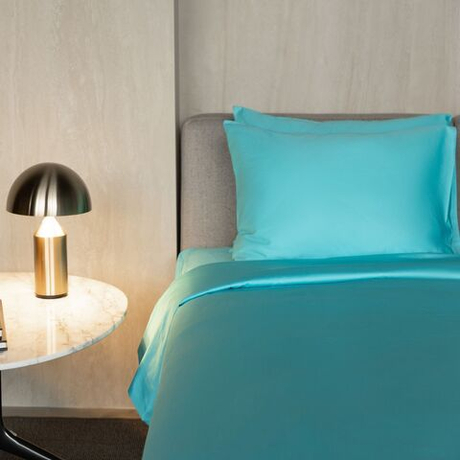 Комплект постельного белья Евро Mollen светло-бирюзовый