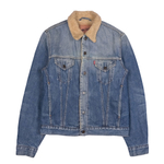 Классическая винтажная шерпа Levi's с эффектом stonewash, М slim