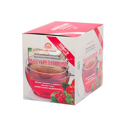 Витаминный напиток Общеукрепляющий 25 г. Коробка 20шт*25г