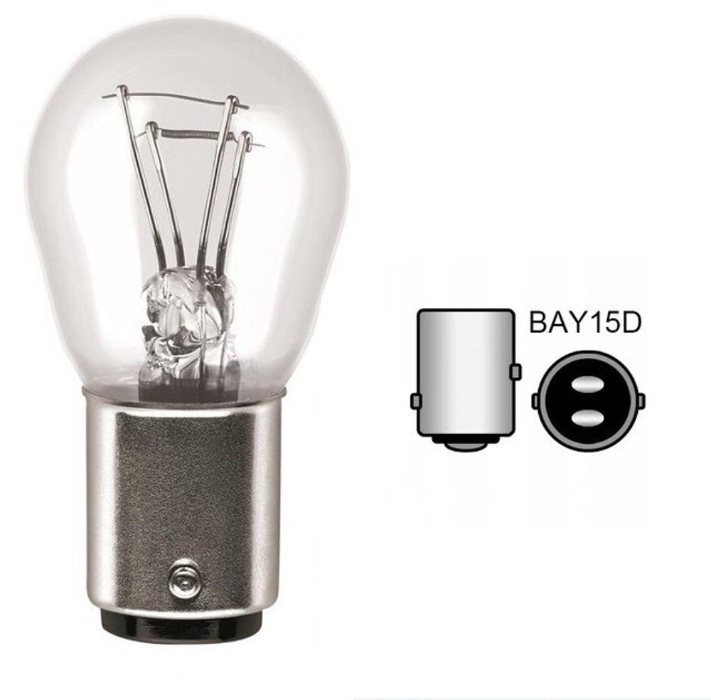 (MITSUMORO) Лампа 12V P21/5W BAY15D +30%