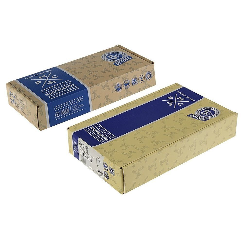 Смеситель для кухни, РМС, гибк излив, с картриджем, хром, SL55-016F