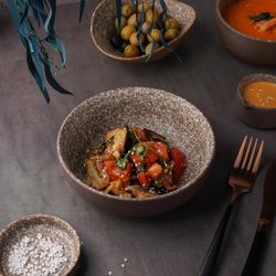 Салатник 730 мл d 16,8 см h5,6 см Brown Untouched Taiga P.L. Proff Cuisine [1]