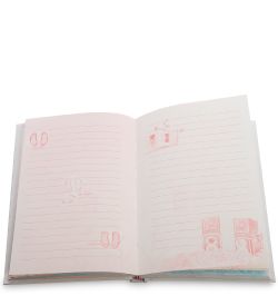 NB-56/3 Блокнот «Записки путешественника» в коробке с замком