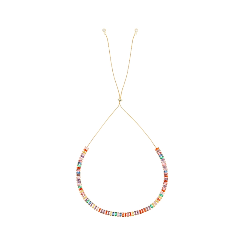 Колье Золотой Багет – Мульти