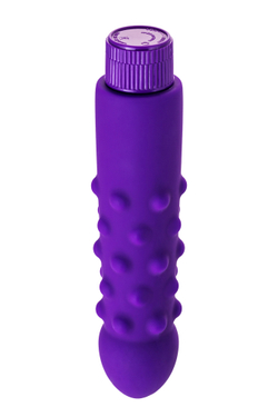 Нереалистичный вибратор A-Toys by TOYFA, силикон, фиолетовый, 17 см