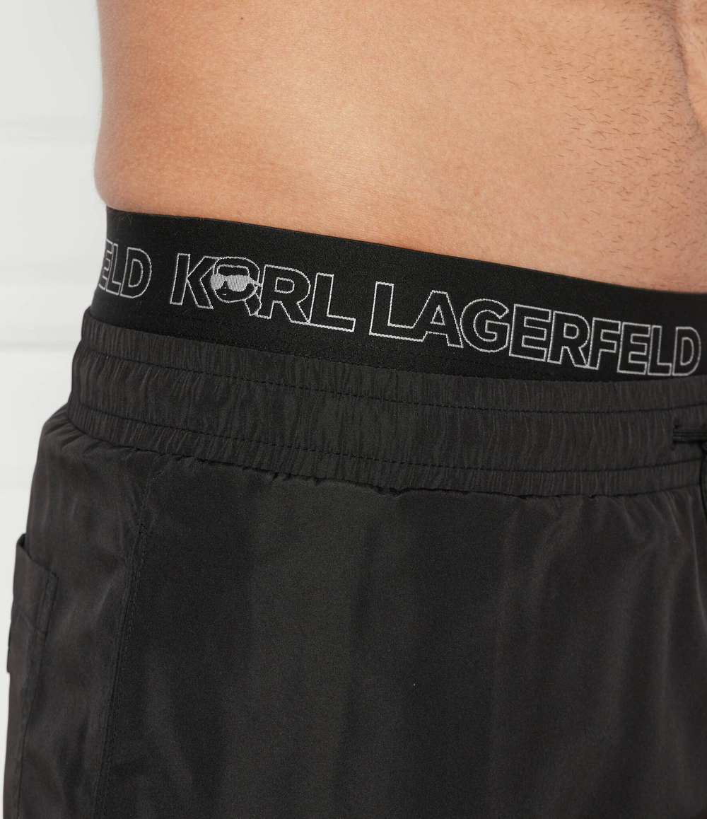 Шорты для плавания Karl Lagerfeld - черный(235M2213)