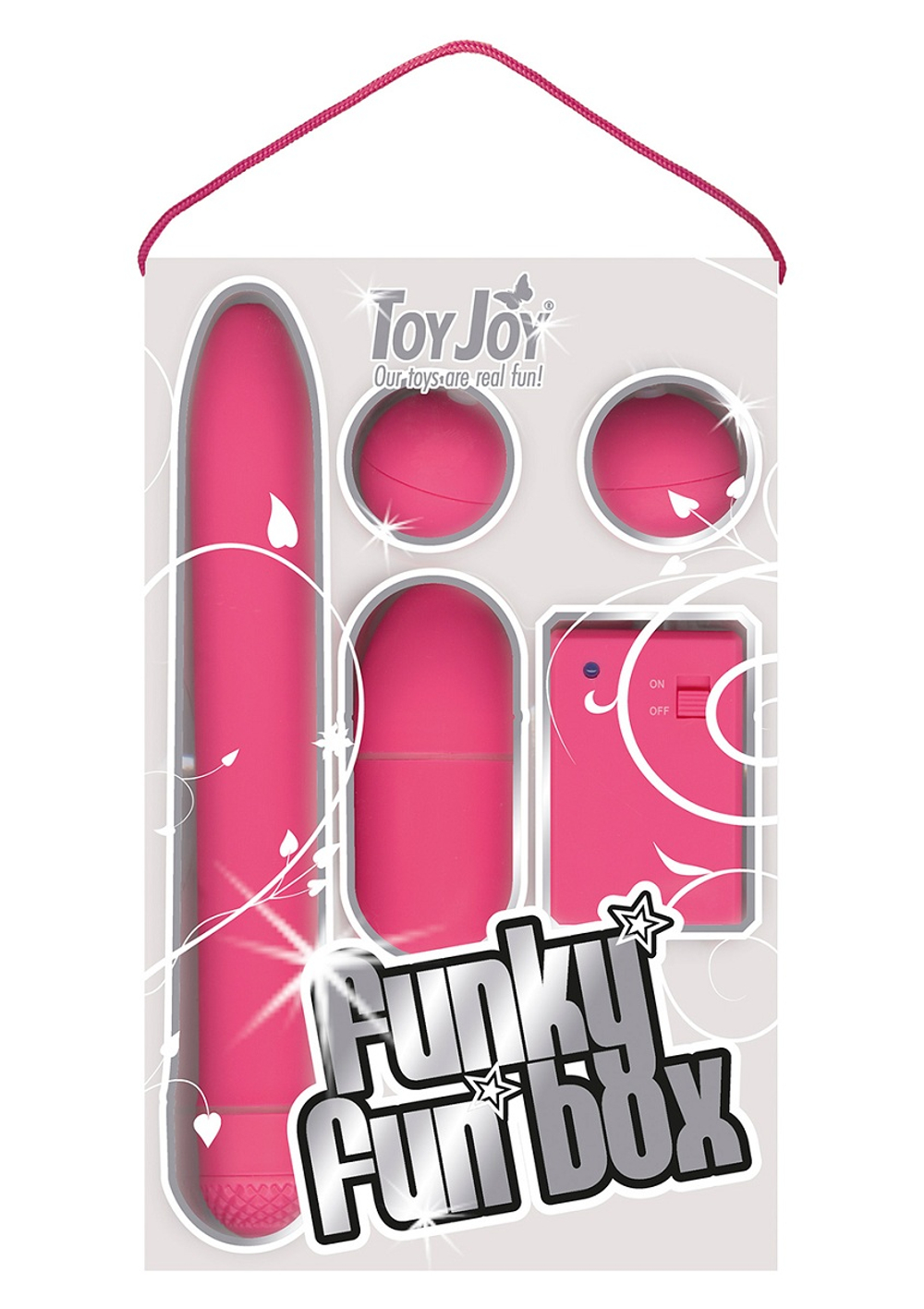 Набор розовых стимуляторов FUNKY FUN BOX