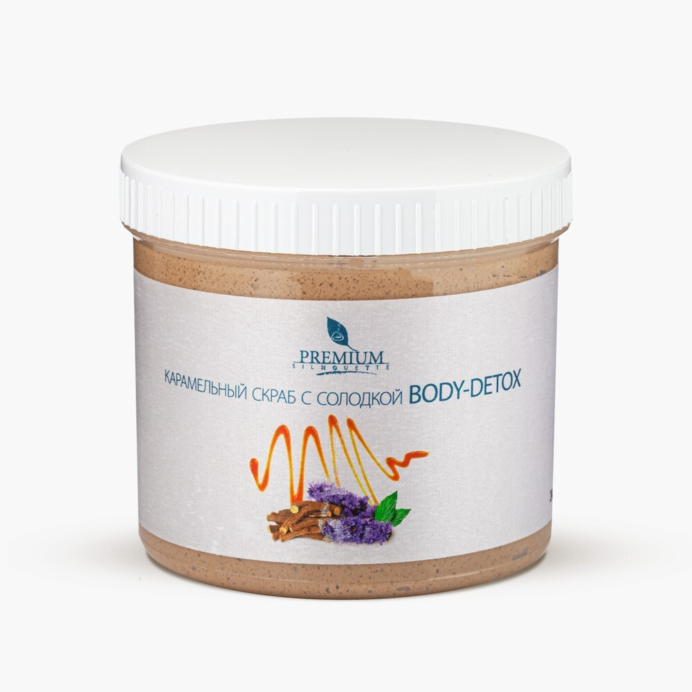 Карамельный скраб с солодкой Body-Detox, 500 мл