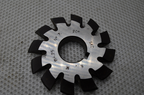 Фреза модульная М4,25 №7 (9ХС) z=12