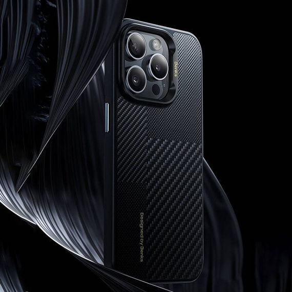Чехол Benks Montage ArmorPro Case Kevlar для iPhone 16 Pro 6.3&quot; черный кевлар