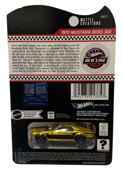 Hot Wheels | RLC | 1970 Mustang Boss 302 (2024)