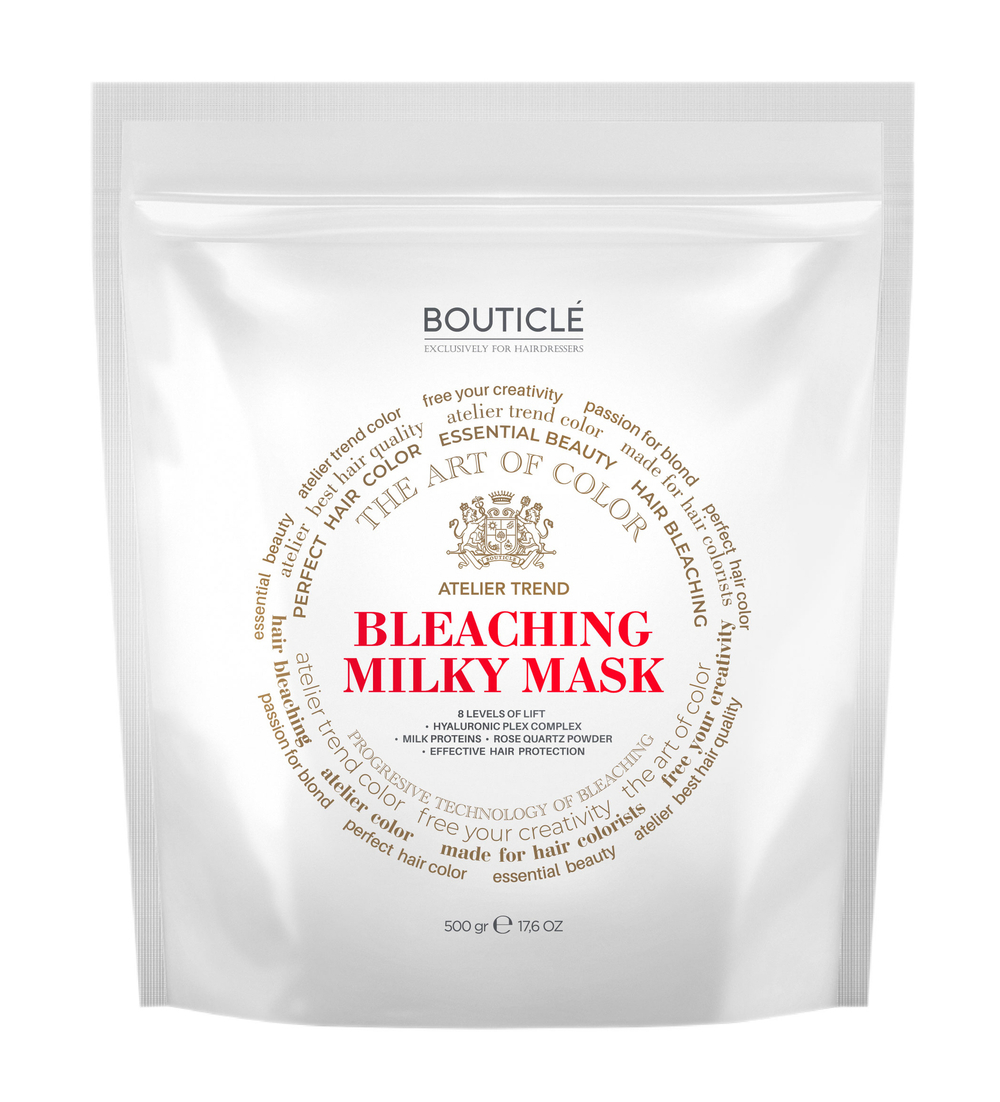 Обесцвечивающая маска для волос с Hyaluronic Plex Complex "BOUTICLE White Bleaching Hair Mask"