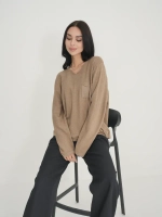 Кофта вязанная тонкая американка 9931КК