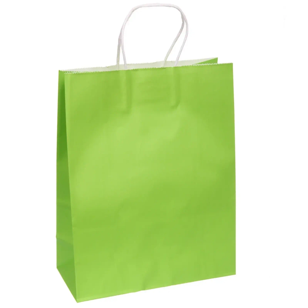 Пакет подарочный «Классика» 32*26*12 см, салатовый