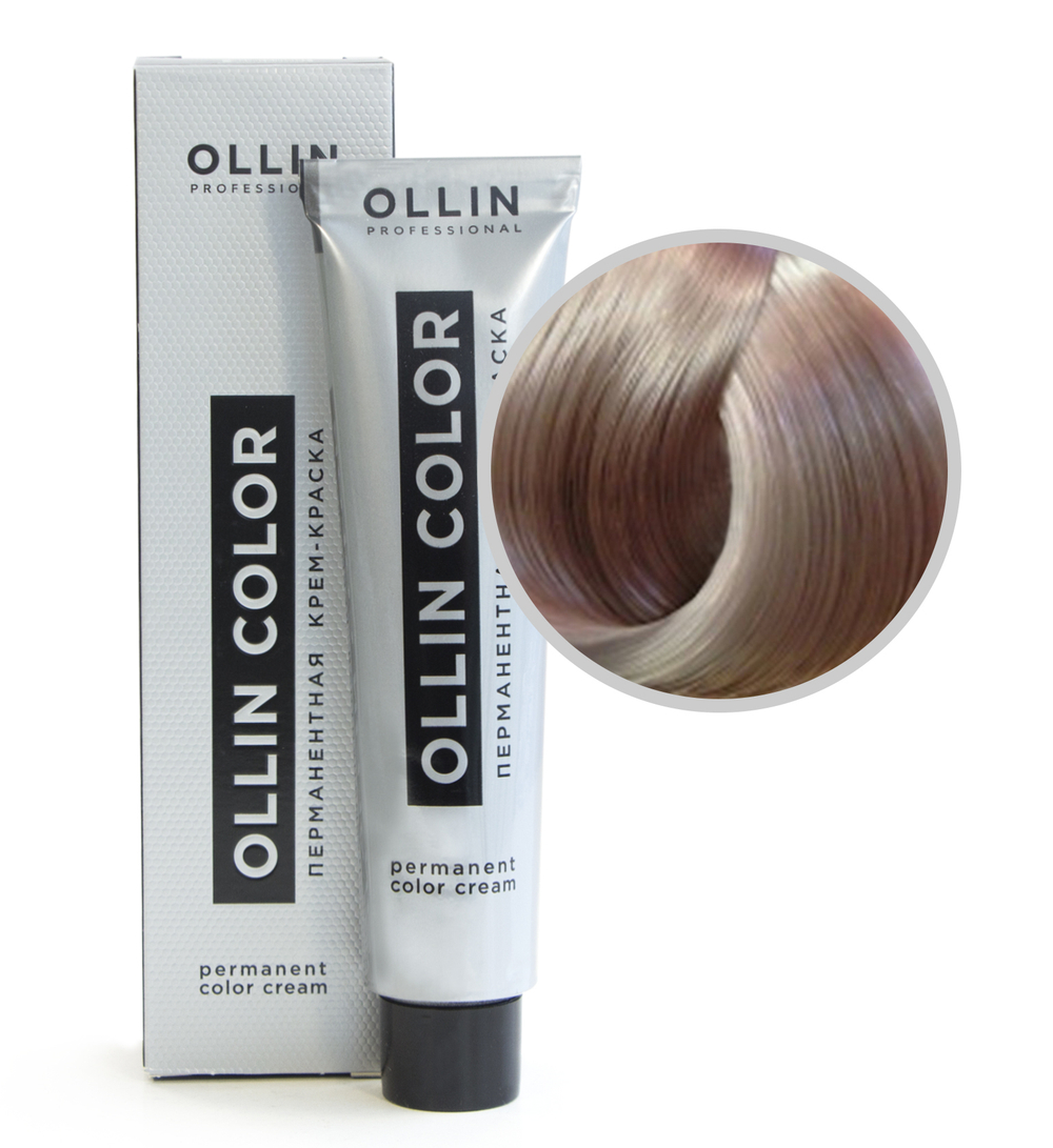 Ollin Color Крем-краска для волос, перманентная, тон №9-81, Блондин жемчужно-пепельный, 60 мл