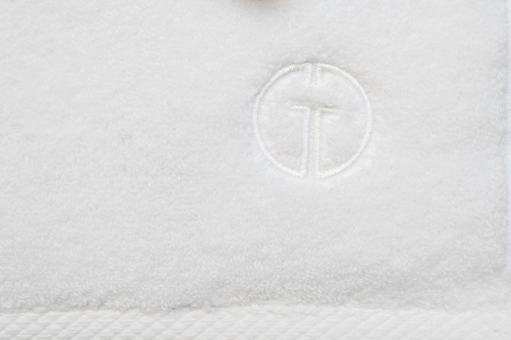 Полотенце 70х140 Garda Decor Соло белое