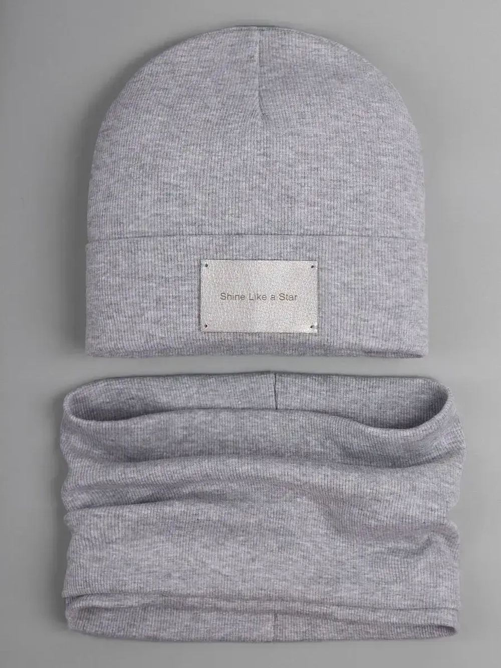 Шапка и снуд для мальчика осенние