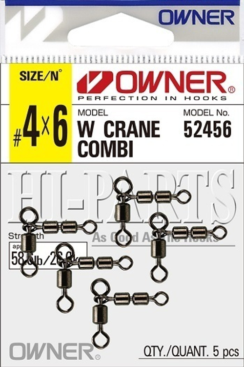 Вертлюг Owner 52456 (3 x 5)